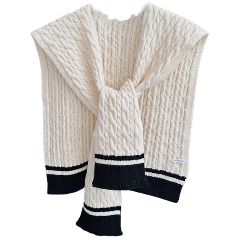 7757 Sweater Shawl Wraps For Women Designer Pashmina Shawl Retro Shoulder Top